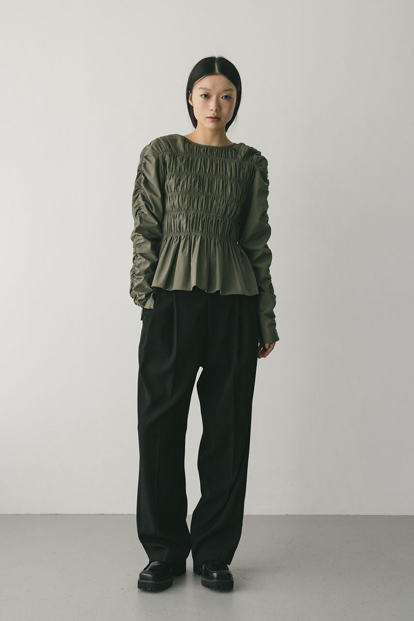 STYLEMIXER「シャーリングブラウス」|シャツ・ブラウス|