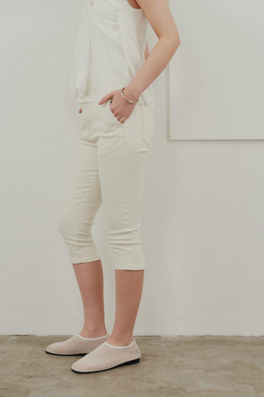 STYLEMIXER「ストレッチデニムカプリパンツ」|デニム|