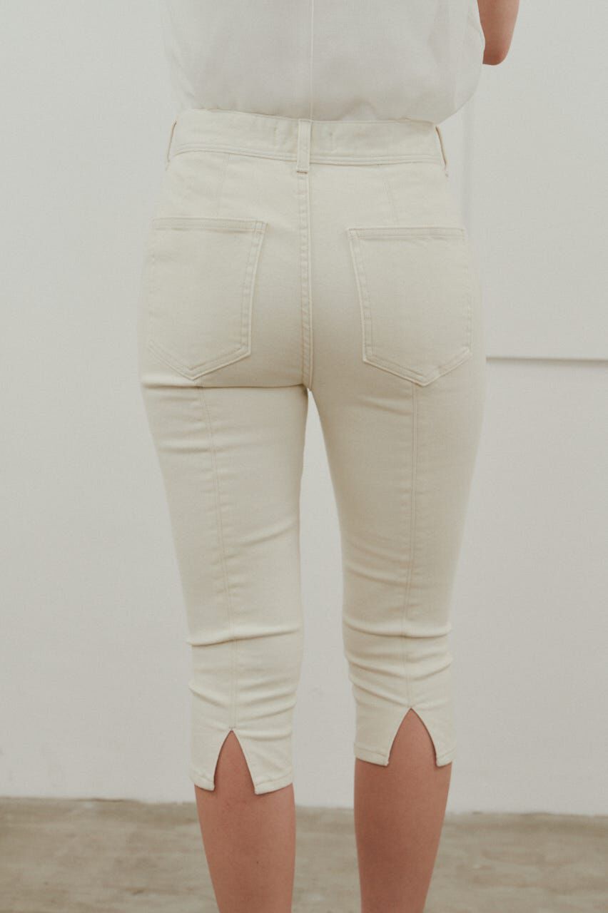 STYLEMIXER「ストレッチデニムカプリパンツ」|デニム|