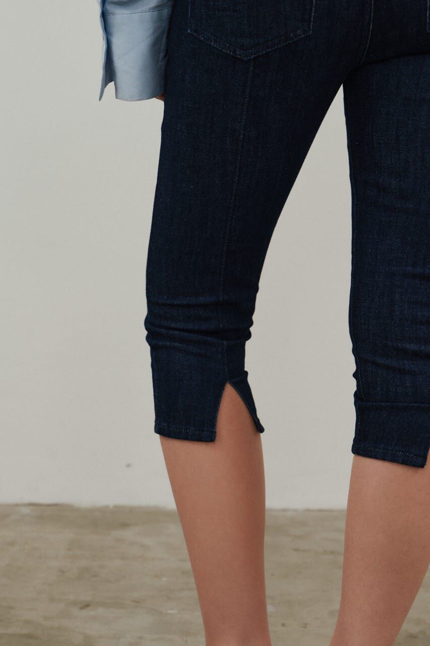 STYLEMIXER「ストレッチデニムカプリパンツ」|デニム|