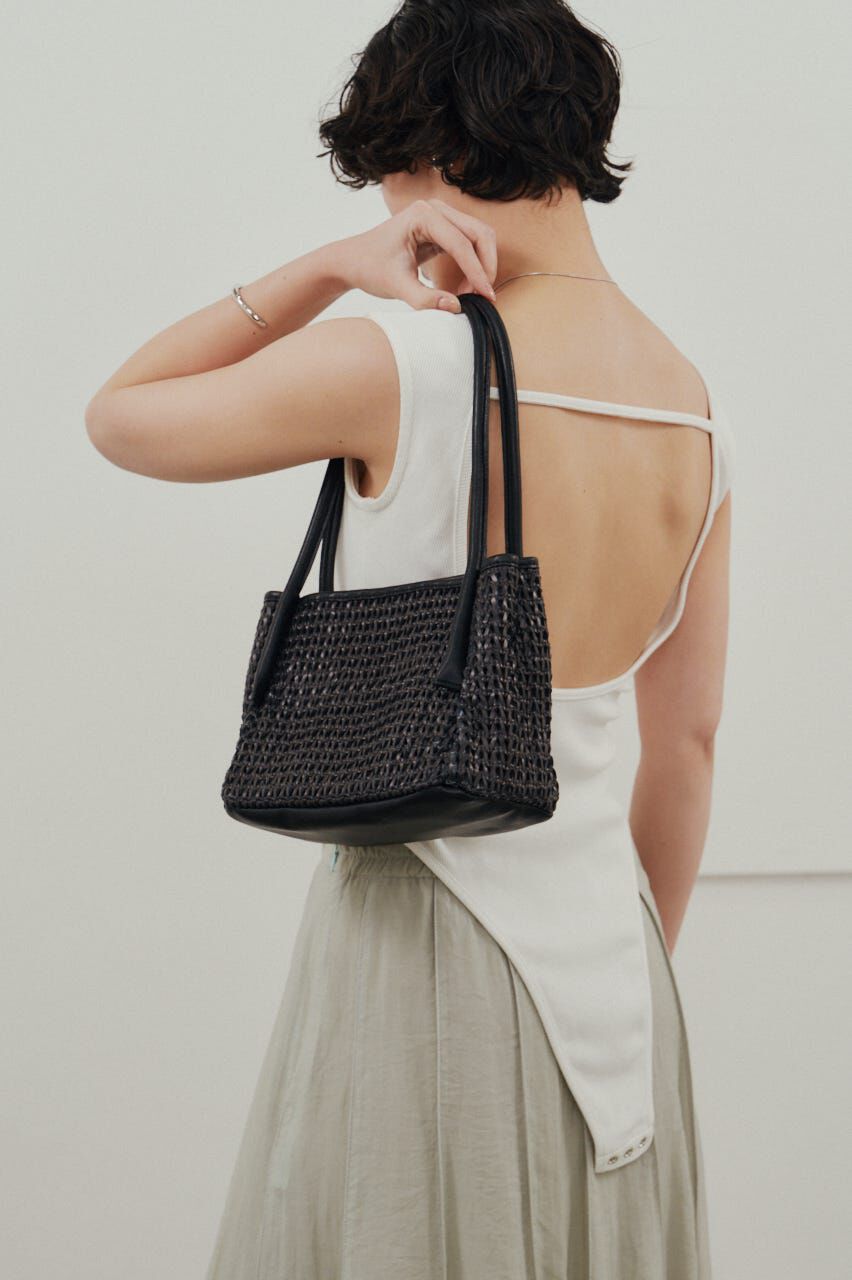 STYLEMIXER「メッシュスクエアバッグ」|その他|BLK