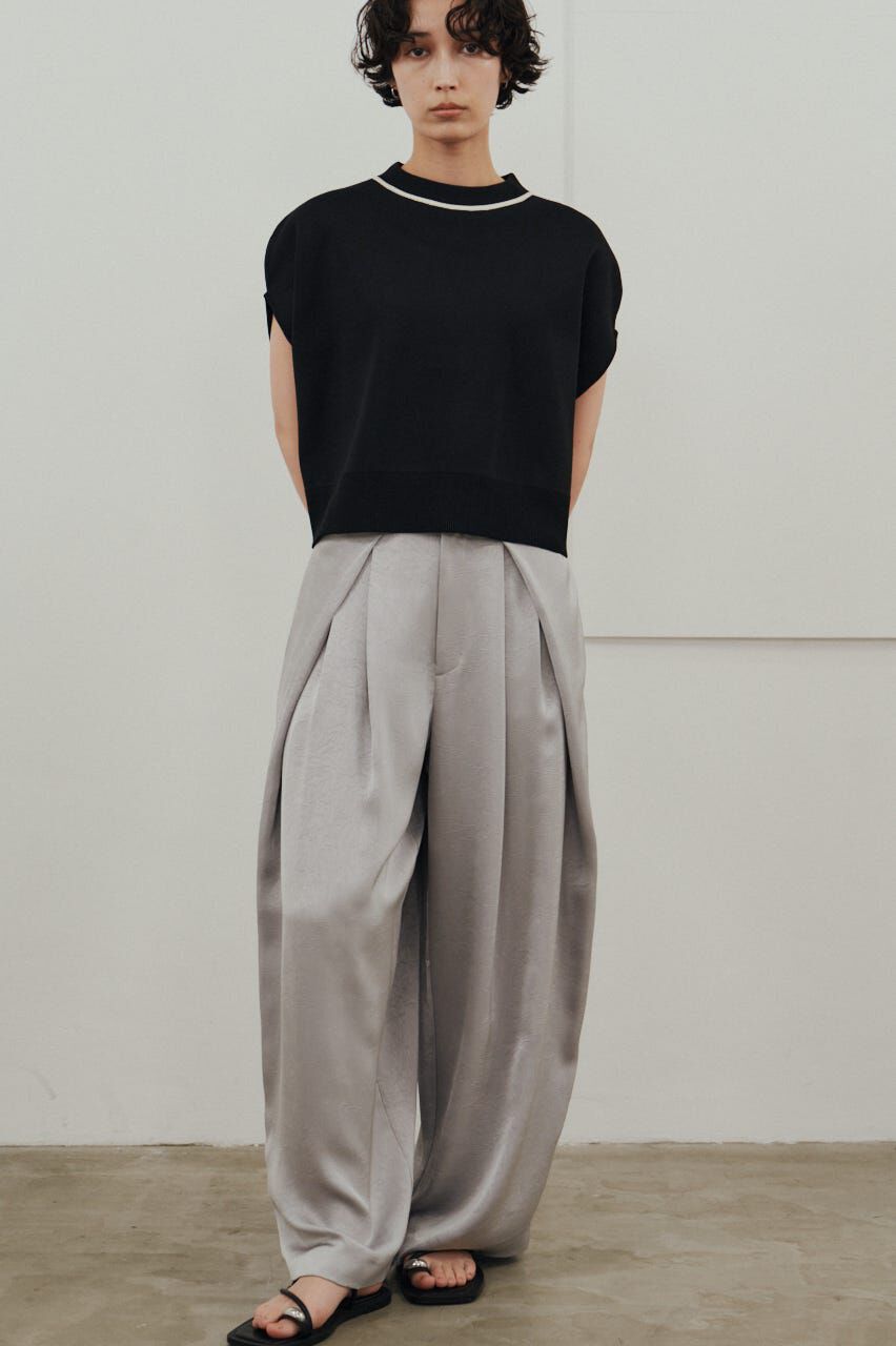 STYLEMIXER「パイピングニットトップ」|ニット・セーター|