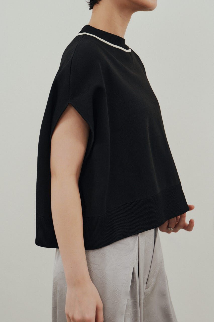 STYLEMIXER「パイピングニットトップ」|ニット・セーター|