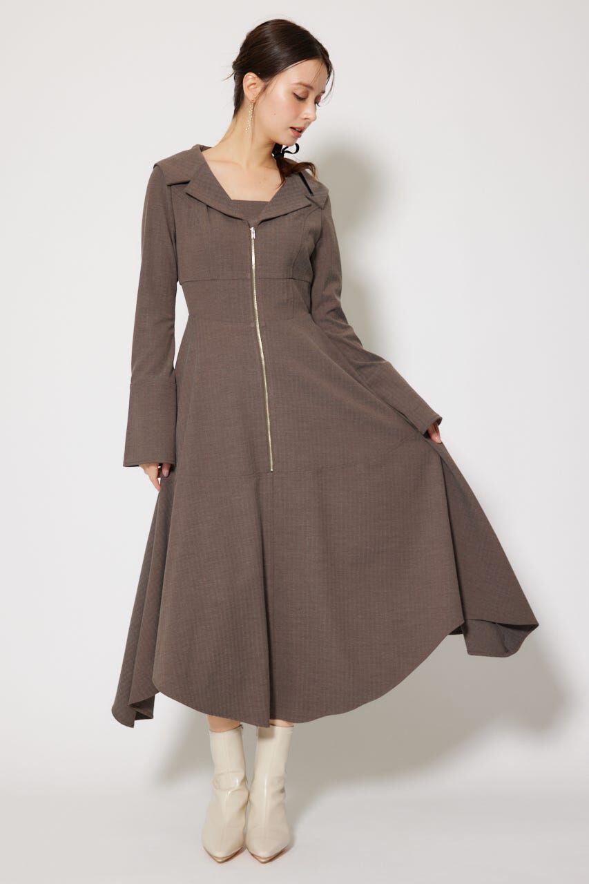 rienda「セーラーディティールフレアワンピース」|ワンピース|