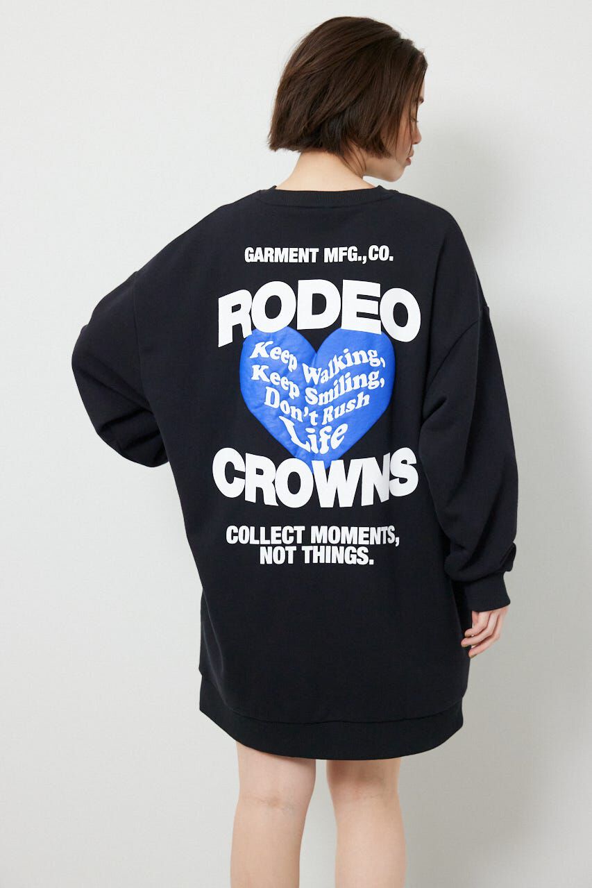 RODEO CROWNS「バックハートロゴワンピース」|ワンピース|