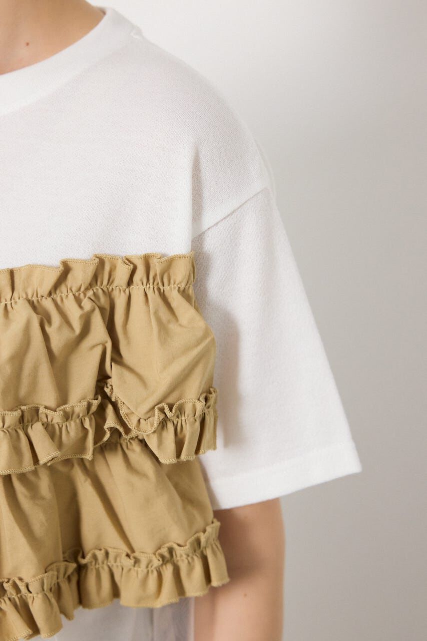 RODEO CROWNS「布帛チュールドッキングトップス」|Tシャツ・カットソー|