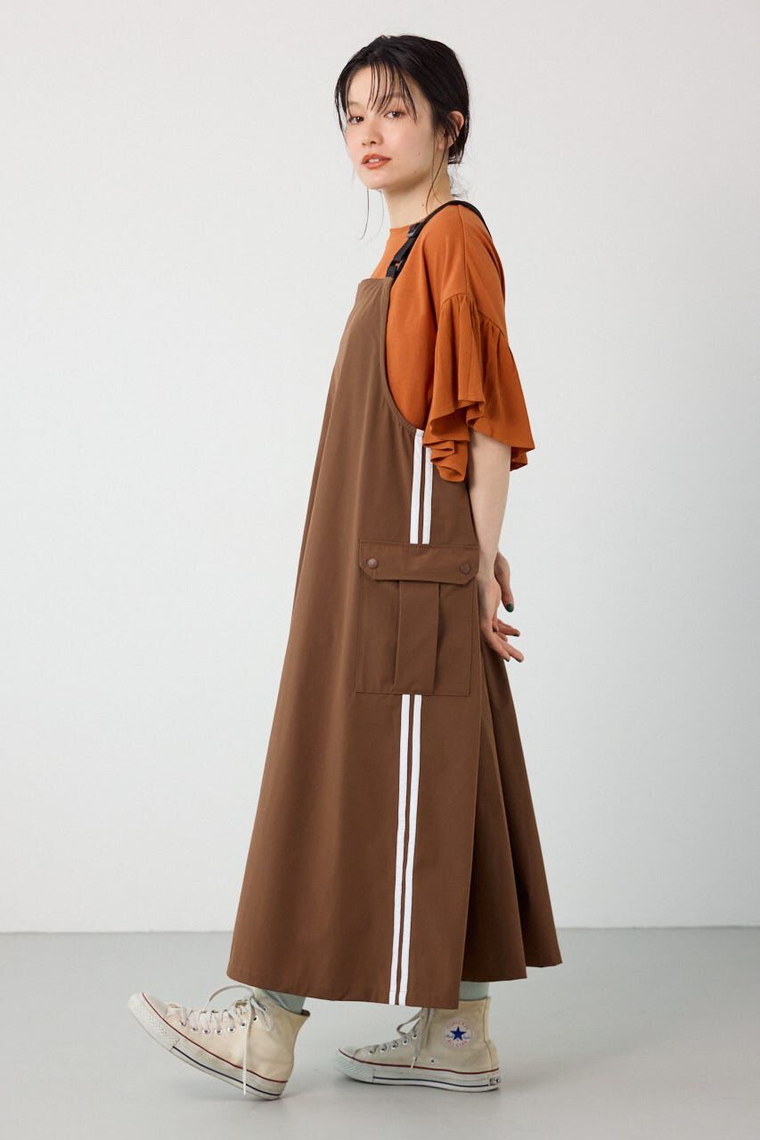 RODEO CROWNS「W/Rサイドラインジャンパースカート」|ワンピース|