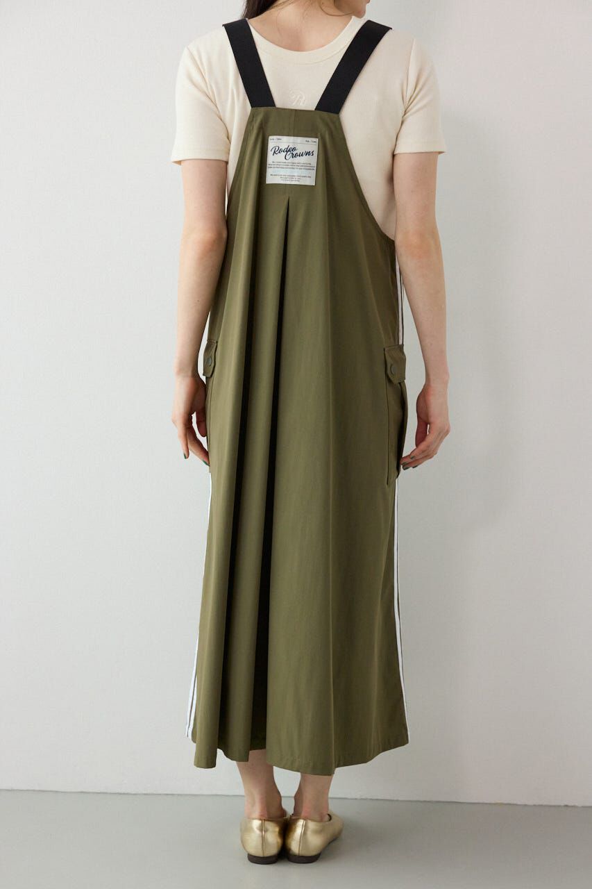 RODEO CROWNS「W/Rサイドラインジャンパースカート」|ワンピース|