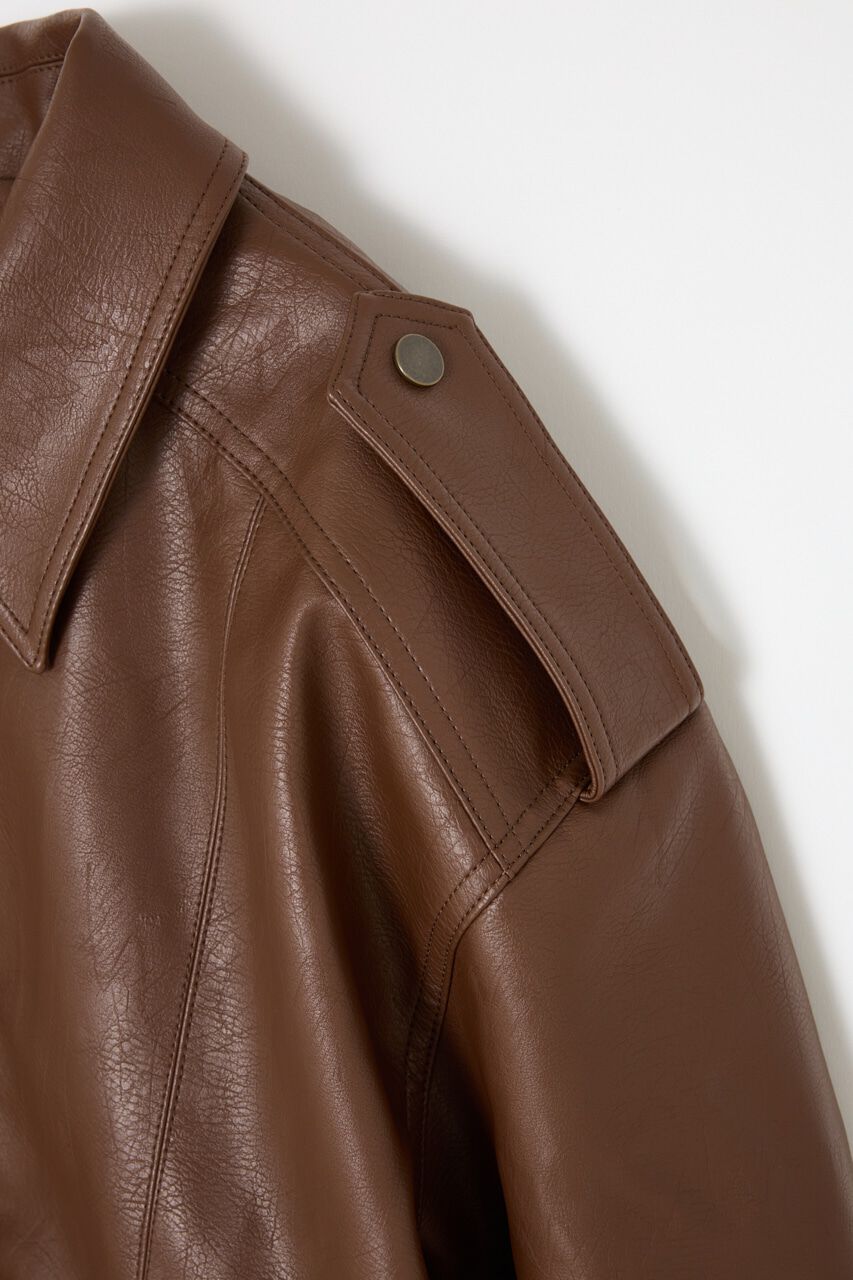 SLY「PAD IN F／LEATHER ジャケット」|その他|