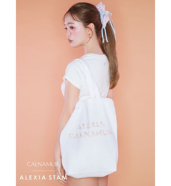 CALNAMUR「【ALEXIA STAMコラボ】Totebag&Scrunchie Set」|その他|ホワイト