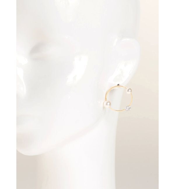 RESEXXY「コンビポイントサークルピアス」|ピアス|