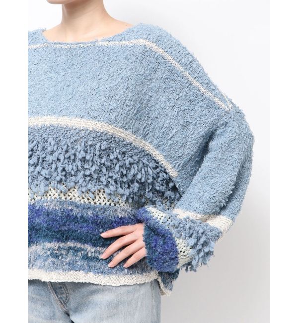 Ungrid「ファンシーヤーンスラブニット」|ニット・セーター|