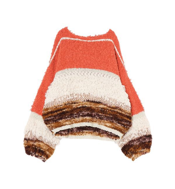 Ungrid「ファンシーヤーンスラブニット」|ニット・セーター|