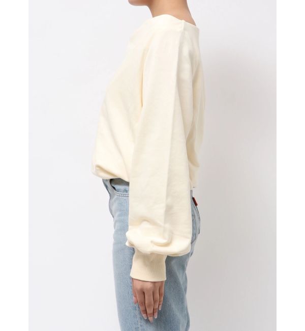 Ungrid「タックオフショルスウェット」|スウェット・ジャージ|