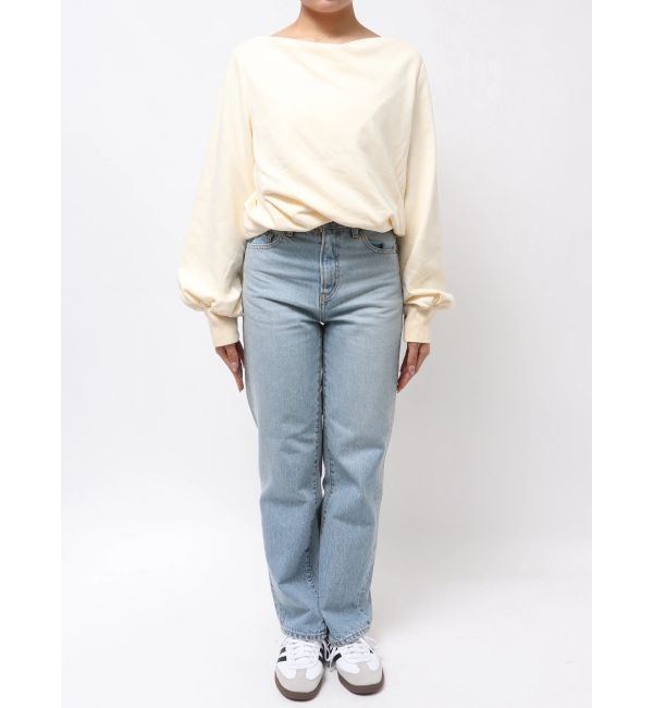 Ungrid「タックオフショルスウェット」|スウェット・ジャージ|