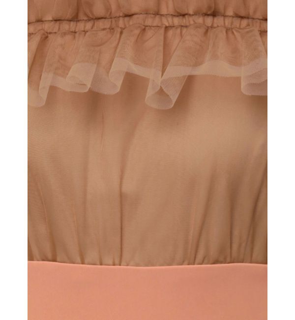 LAGUNAMOON「LADYフリルオフショルコンビネゾン」|ドレス|