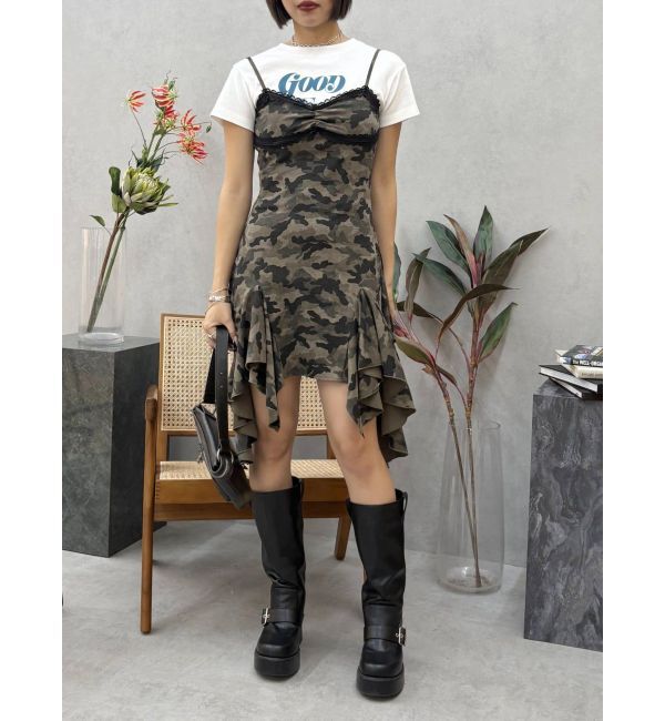 EVRIS「ジャストサイズグラフィックＴシャツ」|Tシャツ・カットソー|