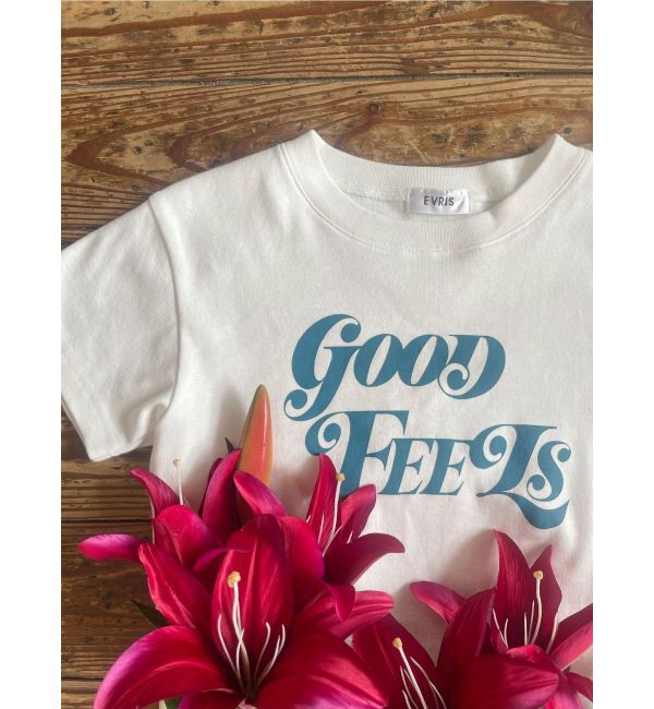 EVRIS「ジャストサイズグラフィックＴシャツ」|Tシャツ・カットソー|