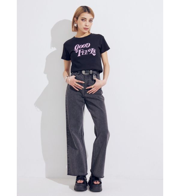 EVRIS「ジャストサイズグラフィックＴシャツ」|Tシャツ・カットソー|