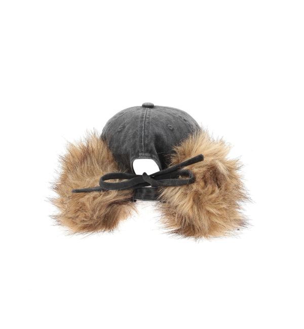 EVRIS「フェイクファードッキングフライトキャップ」|キャップ・キャスケット|