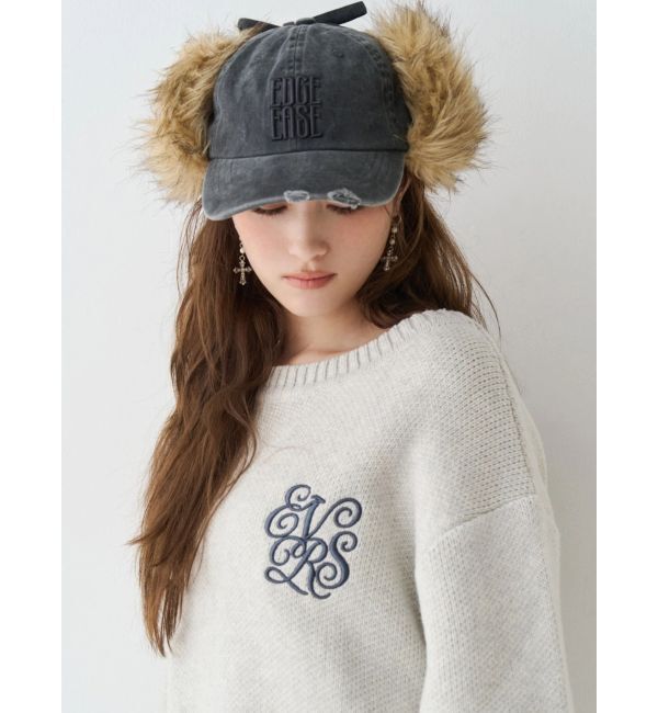 EVRIS「フェイクファードッキングフライトキャップ」|キャップ・キャスケット|