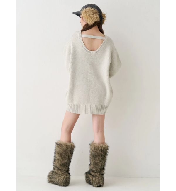 EVRIS「フェイクファードッキングフライトキャップ」|キャップ・キャスケット|