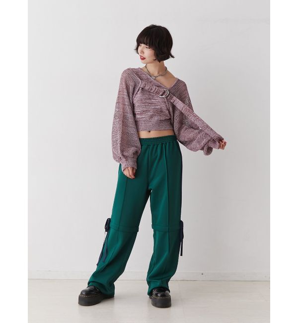 jouetie「メッシュボレロアンサンブル」|カーディガン|