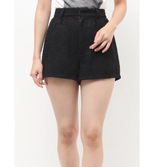 jouetie「コンパクトツイードショーパン【セットアップ対応】」|その他|