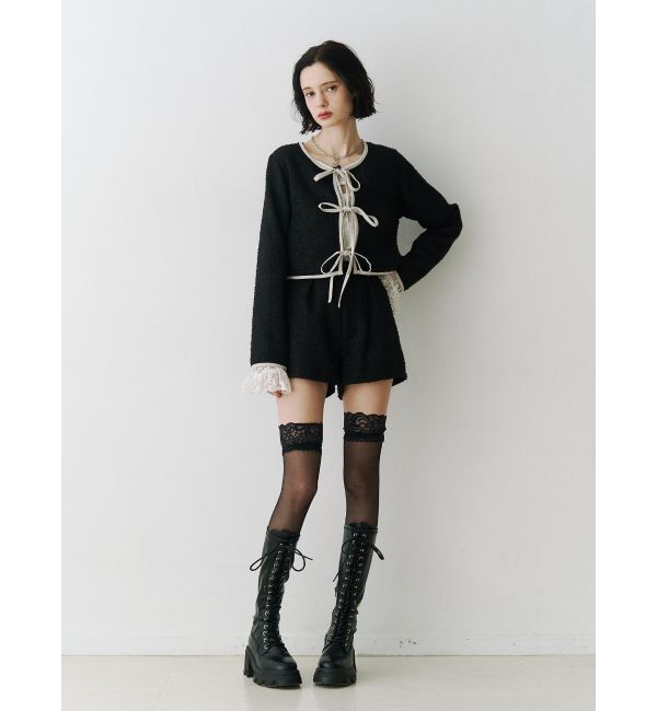 jouetie「コンパクトツイードショーパン【セットアップ対応】」|その他|