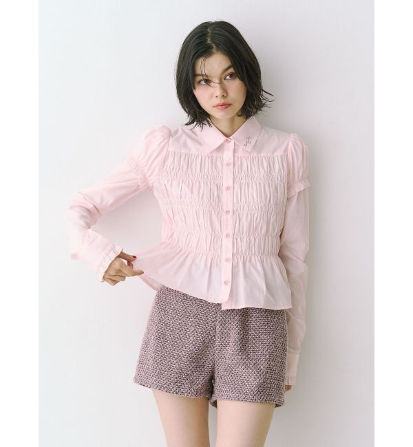 jouetie「コンパクトツイードショーパン【セットアップ対応】」|その他|