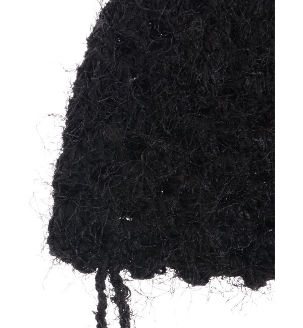 jouetie「フェザーニットビニー」|ハット|