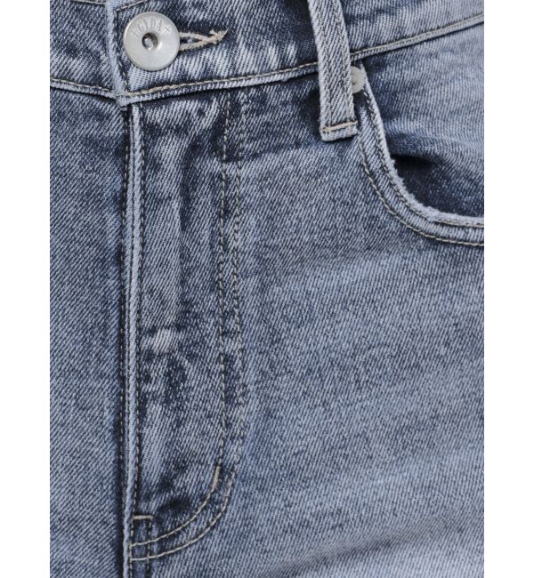 GYDA「ハイウエストダメージフレアデニムパンツ」|デニム|