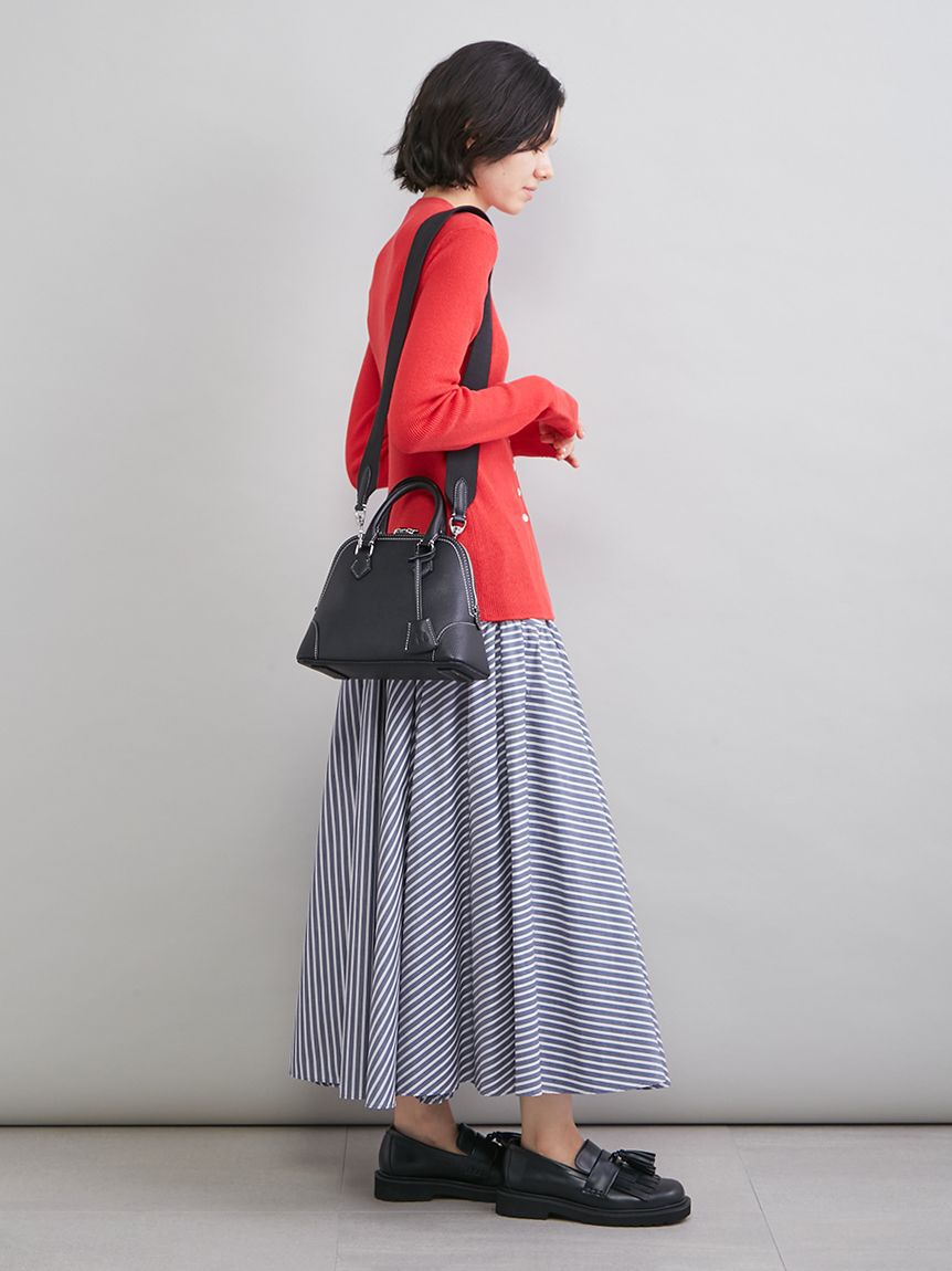 Mila Owen「【USAGI ONLINE・ZOZOTOWN限定カラー】ワイドショルダーミドルボストンバッグ」|ボストンバッグ|