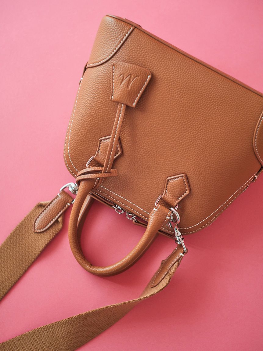 Mila Owen「【USAGI ONLINE・ZOZOTOWN限定カラー】ワイドショルダーミドルボストンバッグ」|ボストンバッグ|