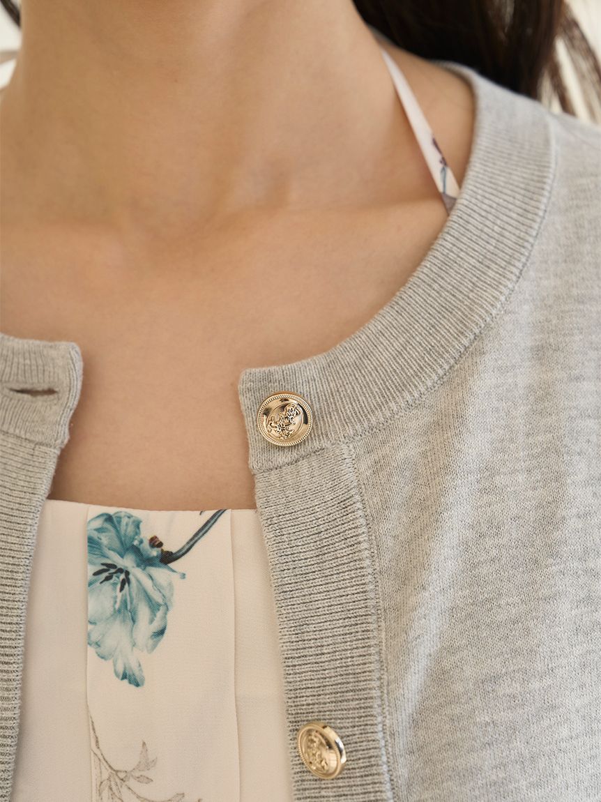 SNIDEL「カーデセットフローラルプリントキャミワンピース」|ワンピース|