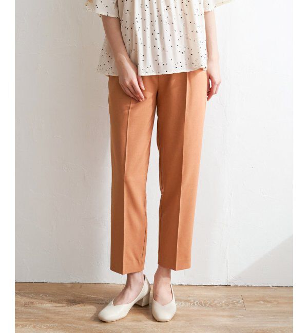 ikka「リネンライクテーパードパンツ」|その他|