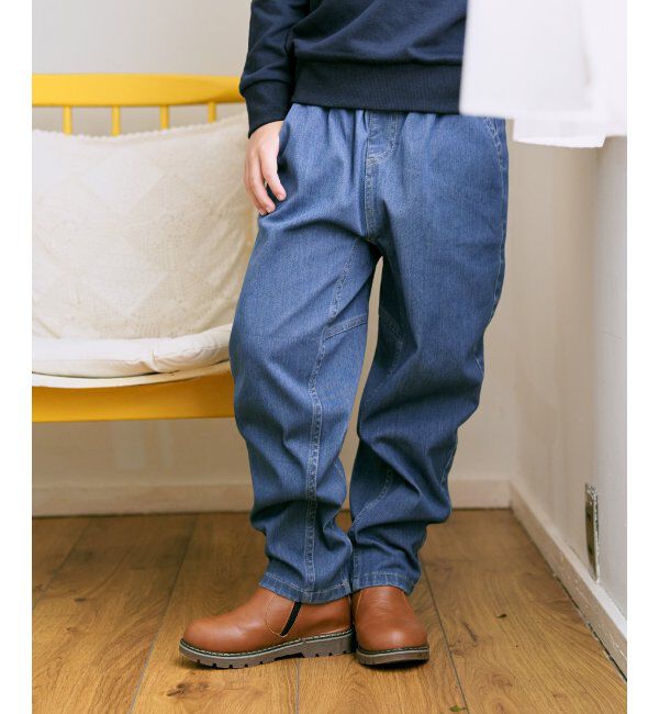 ikka kids「GOKU楽テーパードパンツ（120~160cm）」|その他|