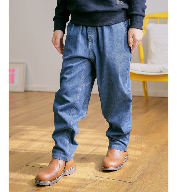 ikka kids「GOKU楽テーパードパンツ（120~160cm）」|その他|