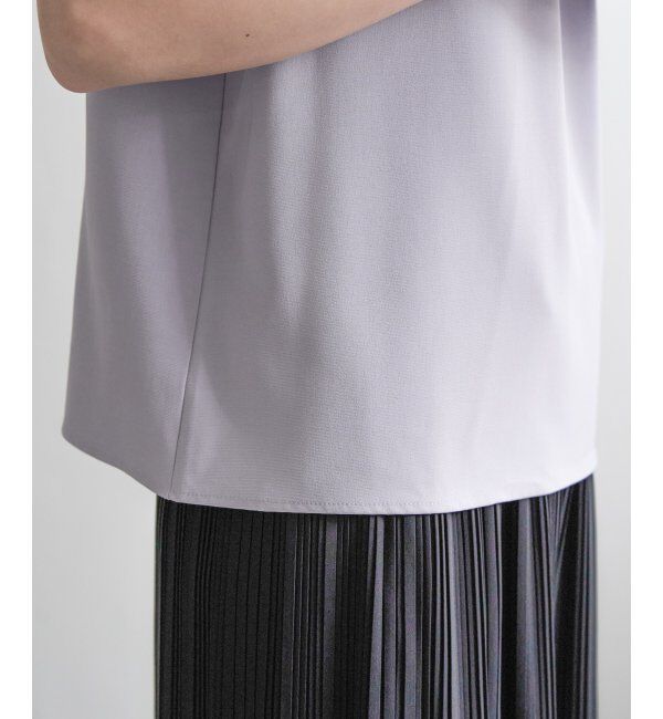 IKKA LOUNGE「ドライタッチ袖リボンブラウス」|シャツ・ブラウス|