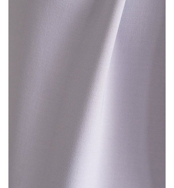 IKKA LOUNGE「ドライタッチ袖リボンブラウス」|シャツ・ブラウス|