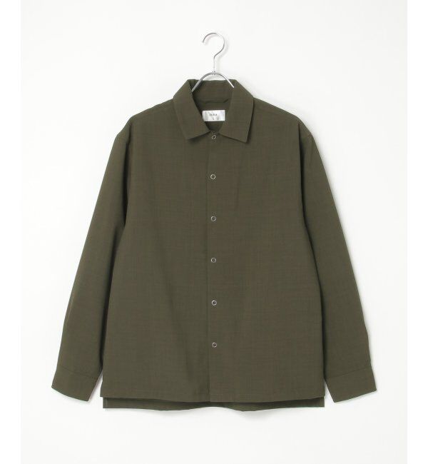 ikka「【吸水速乾】イージーケアリネンライクシャウター」|ブルゾン・スタジャン|