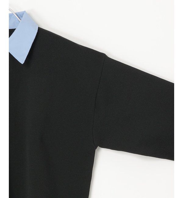 VENCE share style「シャツレイヤード風カーディガン」|カーディガン|