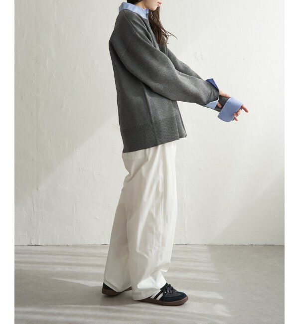 VENCE share style「シャツレイヤード風カーディガン」|カーディガン|