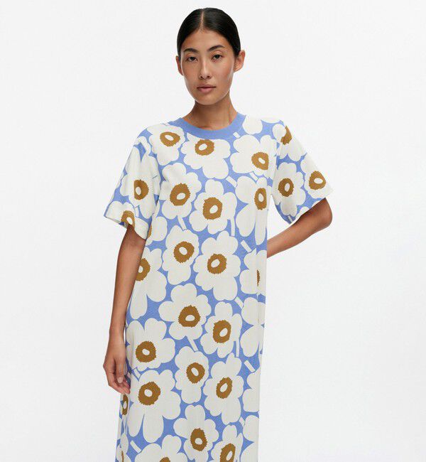 Marimekko「【フィンランド・アジア限定】Sh Koostua Unikko ワンピース」|ワンピース|