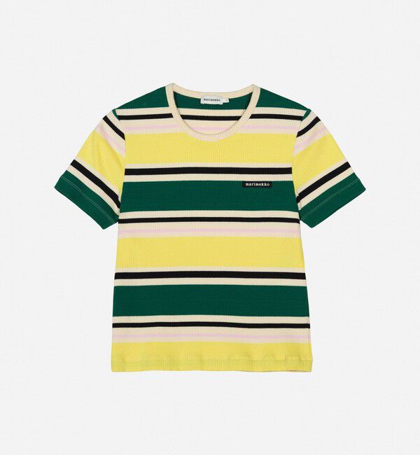 Marimekko「Spurtti Helvi Tシャツ」|シャツ・ブラウス|