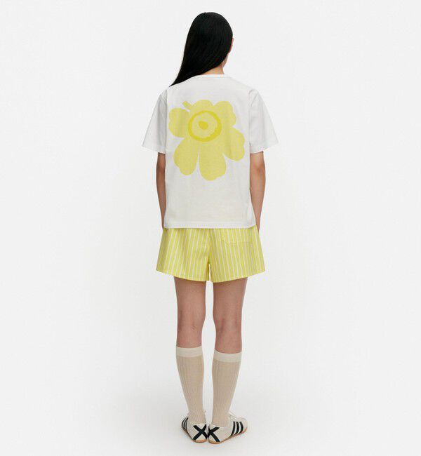 Marimekko「Erna Unikko Placement Tシャツ」|シャツ・ブラウス|