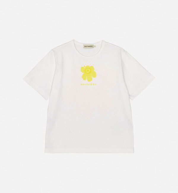 Marimekko「Erna Unikko Placement Tシャツ」|シャツ・ブラウス|