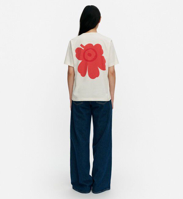 Marimekko「Erna Unikko Placement Tシャツ」|シャツ・ブラウス|