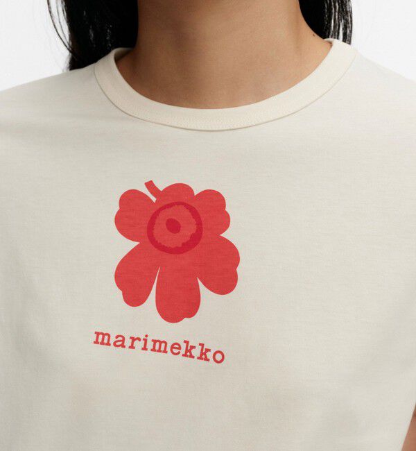 Marimekko「Erna Unikko Placement Tシャツ」|シャツ・ブラウス|