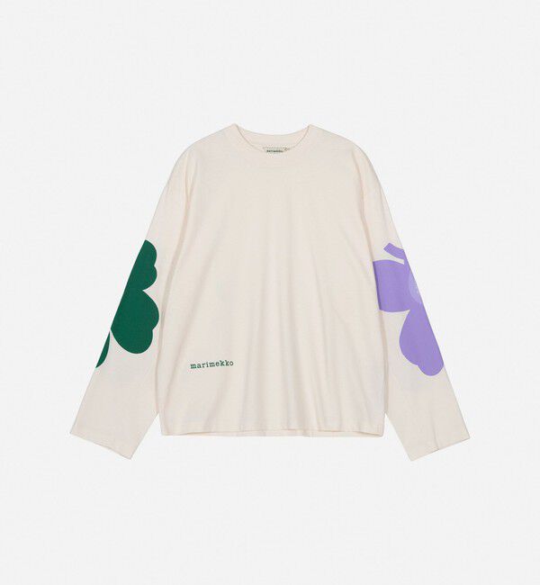 Marimekko「Siksak Unikko Placement カットソー」|シャツ・ブラウス|